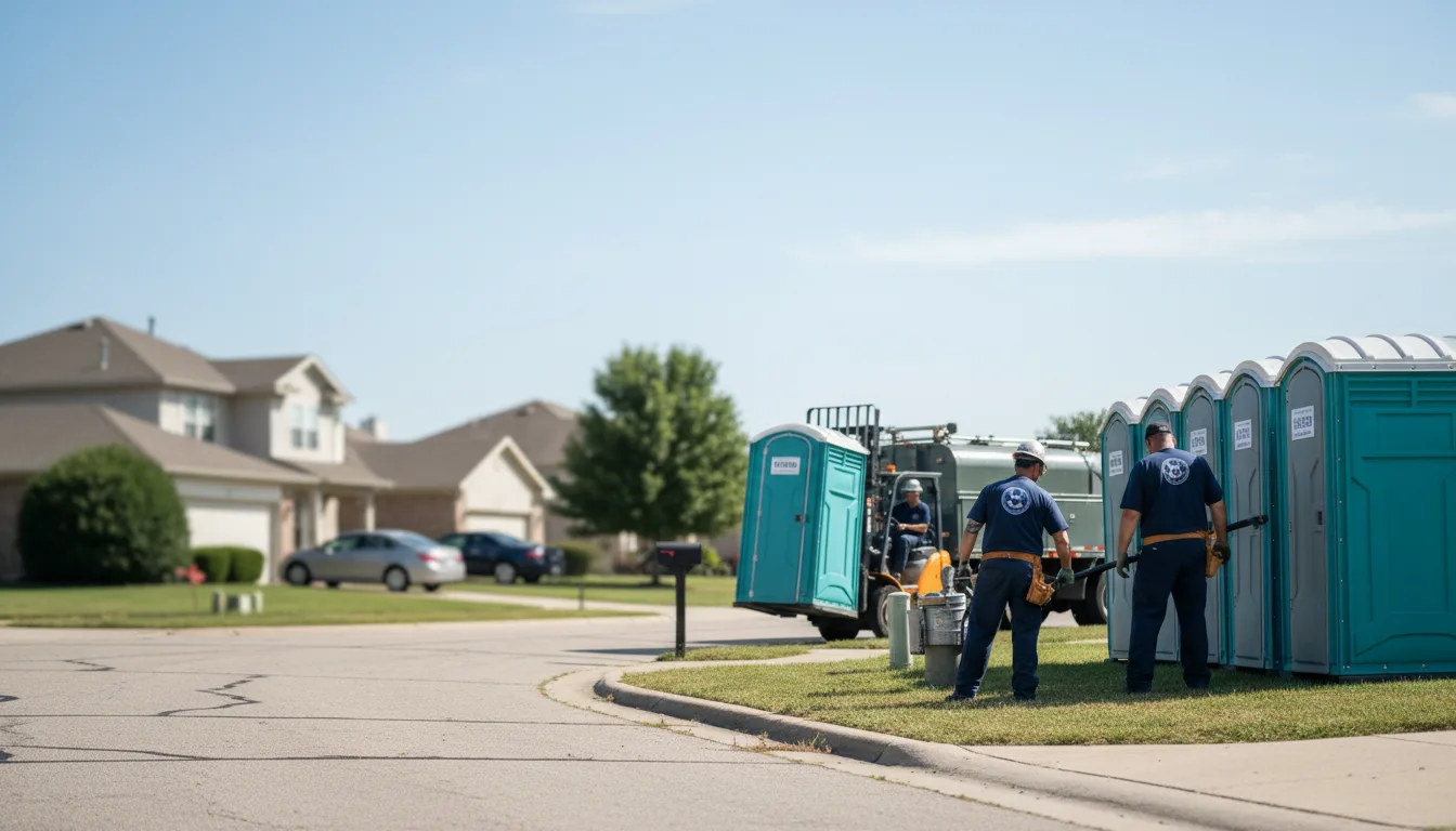Porta Potty Rental in Donie, TX near me